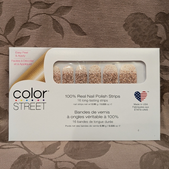 Color Street Other - Color Street Coming Up Rose Gold Nail Polish Strips, New With Tags!